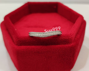 Wedding Band In 925 Sterling Silver