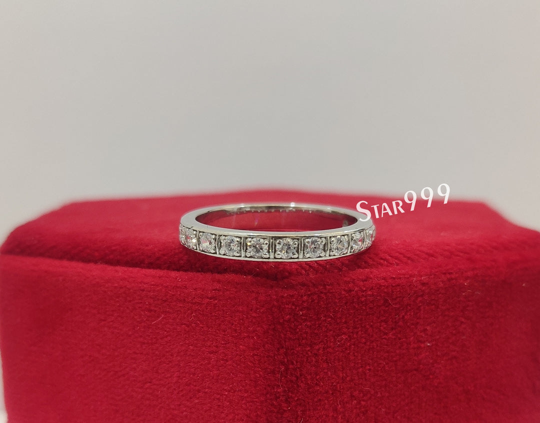 Wedding Band In 925 Sterling Silver,Statement Ring